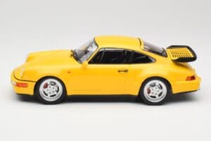 Porsche 911 964 Turbo Gul Minichamps 1:18 155069100 Metall — bild 3 av 6
