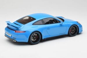 Porsche 911 991 Carrera 4S Aerokit Blå GT Spirit 1:18 GT085 Resin — bild 2 av 6