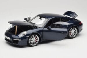 Porsche 911 991 Carrera S Blue Metallic Minichamps 1:18 WAP0210200C Metall — bild 2 av 8