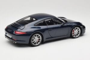 Porsche 911 991 Carrera S Blue Metallic Minichamps 1:18 WAP0210200C Metall — bild 3 av 8