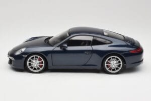 Porsche 911 991 Carrera S Blue Metallic Minichamps 1:18 WAP0210200C Metall — bild 4 av 8