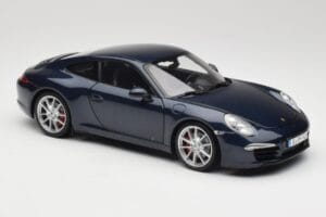 Porsche 911 991 Carrera S Blue Metallic Minichamps 1:18 WAP0210200C Metall — bild 6 av 8