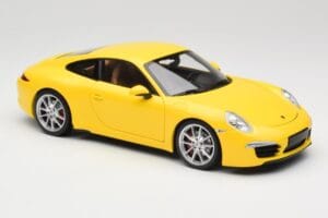 Porsche 911 991 Carrera S Racing Yellow Minichamps 1:18 100061021 Metall — bild 6 av 8
