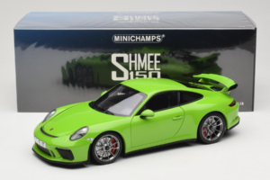 Porsche 911 991 GT3 Grön Shmee150 Minichamps 1:18 110067025 Metall — bild 8 av 8
