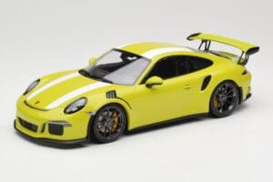 Porsche 911 991.1 GT3 RS Lizard Green & Stripes Minichamps 1:18 155066224 Metall