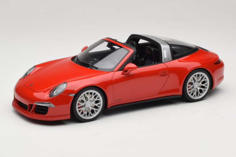 Porsche 911 991 Targa GTS Röd GT Spirit 1:18 GT718 Resin