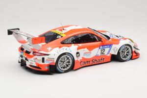 Porsche 911 991.1 GT3 R Manthey Racing #12 F. Klohs / P. Renauer 24 Hours Nurburgring 2017 Minichamps 1:18 155176912 Metall — bild 2 av 6