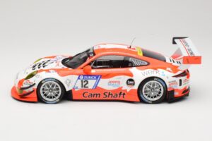 Porsche 911 991.1 GT3 R Manthey Racing #12 F. Klohs / P. Renauer 24 Hours Nurburgring 2017 Minichamps 1:18 155176912 Metall — bild 3 av 6