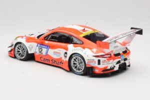Porsche 911 991.1 GT3 R Manthey Racing #12 F. Klohs / P. Renauer 24 Hours Nurburgring 2017 Minichamps 1:18 155176912 Metall — bild 5 av 6