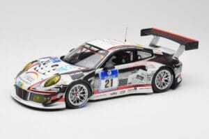 Porsche 911 991.1 GT3 R #21 WTM Racing J. Stursberg / V. Krumbach 24h Nurburgring 2016 Minichamps 1:18 155166021 Metall