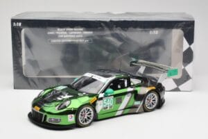 Porsche 911 991.1 GT3 R #540 Black Swan Racing P. Long / T. Pilgrim 24h Daytona 2016 Minichamps 1:18 155166540 Metall — bild 6 av 6