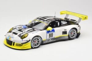 Porsche 911 991.1 GT3 R #911 Manthey Racing N. Tandy / E. Bamber 24h Nurburgring 2016 Minichamps 1:18 155166911 Metall