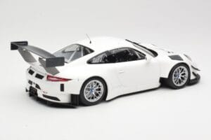 Porsche 911 991.1 GT3 R Vit Med Silverfälgar Minichamps 1:18 153166000 Metall — bild 2 av 6