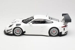Porsche 911 991.1 GT3 R Vit Med Silverfälgar Minichamps 1:18 153166000 Metall — bild 3 av 6