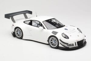 Porsche 911 991.1 GT3 R Vit Med Silverfälgar Minichamps 1:18 153166000 Metall — bild 4 av 6