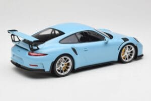 Porsche 911 991.1 GT3 RS Blå Matta Fälgar Minichamps 1:18 153066235 Metall — bild 2 av 6
