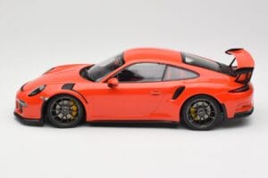 Porsche 911 991.1 GT3 RS Lava Orange Minichamps 1:18 155066220 Metall — bild 3 av 6