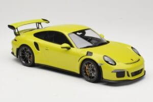 Porsche 911 991.1 GT3 RS Ljusgrön Minichamps 1:18 155066222 Metall — bild 4 av 6