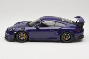 Porsche 911 991.1 GT3 RS Ultraviolet Minichamps 1:18 155066221 Metall — bild 3 av 6