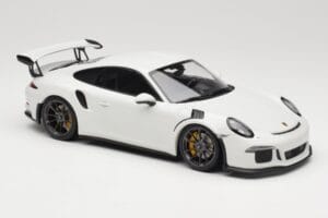 Porsche 911 991.1 GT3 RS Vit Svarta Fälgar Minichamps 1:18 153066224 Metall — bild 4 av 6