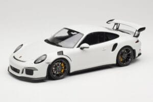 Porsche 911 991.1 GT3 RS Vit Svarta Fälgar Minichamps 1:18 153066224 Metall
