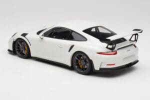 Porsche 911 991.1 GT3 RS Vit Svarta Fälgar Minichamps 1:18 153066224 Metall — bild 5 av 6