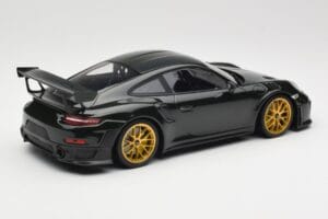 Porsche 911 991.2 GT2 RS Grön Weissach Package Guldade Fälgar Minichamps 1:18 155068306 Metall — bild 2 av 6