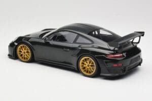 Porsche 911 991.2 GT2 RS Grön Weissach Package Guldade Fälgar Minichamps 1:18 155068306 Metall — bild 5 av 6