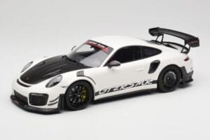 Porsche 911 991.2 GT2 RS Manthey Racing Vit Minichamps 1:18 MR-911-GT3RS-1802-W Metall