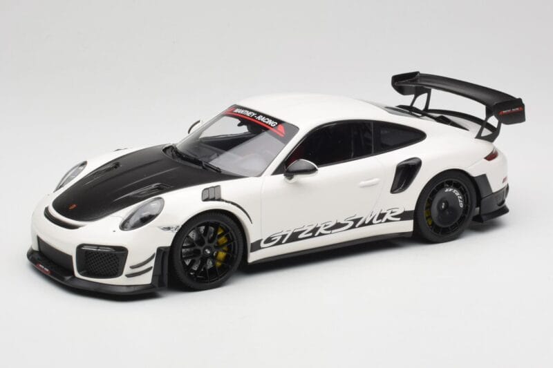 Porsche 911 991.2 GT2 RS Manthey Racing Vit Minichamps 1:18 MR-911-GT3RS-1802-W Metall