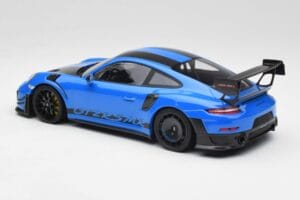 Porsche 911 991.2 GT2 RS MR Racing Blå Minichamps 1:18 MR-911-GT2RS-1806 Metall — bild 5 av 6