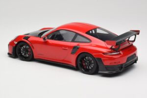 Porsche 911 GT2 RS 991.2 Röd Svarta Fälgar Minichamps 1:18 155968307 Metall — bild 5 av 6