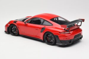 Porsche 911 GT2 RS 991.2 Röd Svarta Fälgar Minichamps 1:18 155068307 Metall — bild 5 av 6