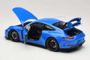Porsche 911 991.2 GT3 Blå Minichamps 1:18 110067024 Metall — bild 5 av 8
