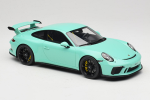 Porsche 911 991.2 GT3 Mintgrön GT Spirit 1:18 GT550 Resin — bild 4 av 6