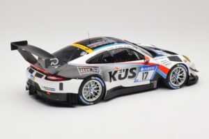 Porsche 911 991.2 GT3 R #17 Kues Team 75 Bernhard M. Christensen / K. Cairoli 24 Hours of Nurburgring 2018 Minichamps 1:18 15 — bild 2 av 6