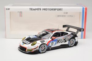 Porsche 911 991.2 GT3 R #17 Kues Team 75 Bernhard M. Christensen / K. Cairoli 24 Hours of Nurburgring 2018 Minichamps 1:18 15 — bild 6 av 6