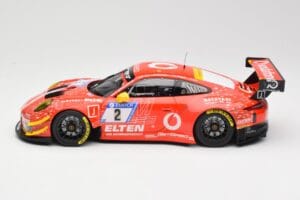 Porsche 911 991.2 GT3 R #2 Team Gigaspeed S. Bockmann 24 Hours of Nurburgring 2018 Minichamps 1:18 155186902 Metall — bild 3 av 6