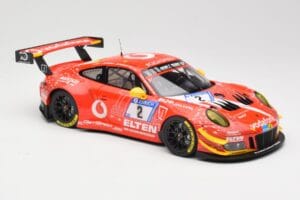 Porsche 911 991.2 GT3 R #2 Team Gigaspeed S. Bockmann 24 Hours of Nurburgring 2018 Minichamps 1:18 155186902 Metall — bild 4 av 6
