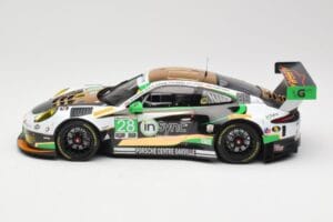 Porsche 911 991.2 GT3 R #28 Alegra Motorsports D. de Quesada / M. Morad Class Winners 24 Hours of Daytona 2017 Minichamps 1:1 — bild 3 av 6