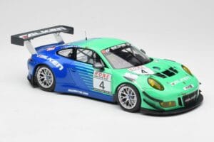 Porsche 911 991.2 GT3 R #4 Falken Motorsports J. Bergmeister / M. Ragginger VLN Westfalenfahrt 2017 Minichamps 1:18 155176904 — bild 4 av 6