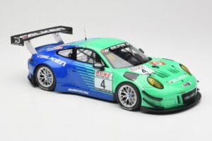 Porsche 911 991.2 GT3 R #4 Falken K. Bachler / M. Ragginger VLN Winner Round 6 2018 Minichamps 1:18 153186994 Metall — bild 4 av 6