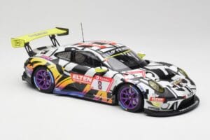 Porsche 911 991.2 GT3 R #8 Iron Force Ring Police 24 Hours Nürburgring 2019 Minichamps 1:18 153196088 Metall — bild 4 av 6