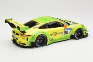 Porsche 911 991.2 GT3 R #911 Manthey Racing R. Dumas / F. Makowiecki 24 Hours of Nurburgring 2017 Minichamps 1:18 155176911 M — bild 2 av 6