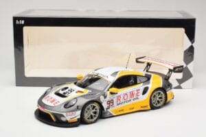 Porsche 911 991.2 GT3 R #99 Rowe Racing D. Olsen / M. Campbell 24 Hours of Spa 2019 Minichamps 1:18 155196099 Metall — bild 6 av 6
