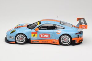 Porsche 911 991.2 GT3 R Pacific Gulf Racing #9 J. Lammers / K. Miura Super GT 300 Series 2017 Minichamps 1:18 155176909 Metal — bild 3 av 6