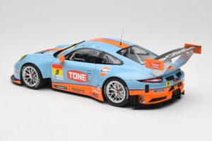 Porsche 911 991.2 GT3 R Pacific Gulf Racing #9 J. Lammers / K. Miura Super GT 300 Series 2017 Minichamps 1:18 155176909 Metal — bild 5 av 6