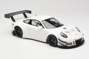 Porsche 911 991.2 GT3 R Vit med Svarta Fälgar Minichamps 1:18 155186900 Metall — bild 4 av 6