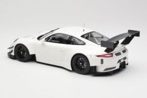 Porsche 911 991.2 GT3 R Vit med Svarta Fälgar Minichamps 1:18 155186900 Metall — bild 5 av 6