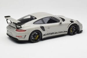 Porsche 911 991.2 GT3 RS Chalk Wording Svarta Fälgar Minichamps 1:18 153068230 Metall — bild 2 av 6